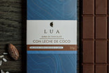 Barra chocolate con Leche de coco, Nibs y Cafè 50gr