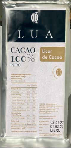 Licor de Cacao 100%